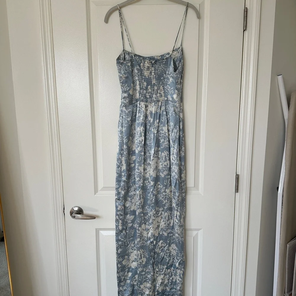 Reformation Blue Floral Maxi Dress - Picture 5 of 6